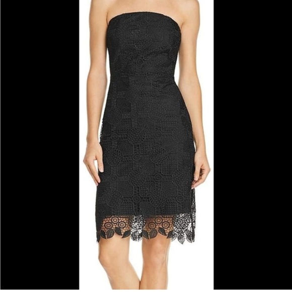 Sam Edelman Classic Black strapless dress - Picture 1 of 6